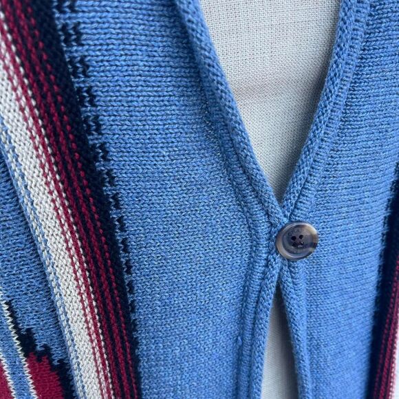 Chap Sweater Long Cardigan Vest - Picture 7 of 8